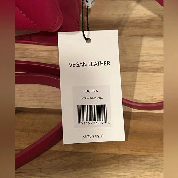 JASON WU Fuscia Aria Quilted Flap Over Vegan Leather Crossbody - Picture 2 of 8